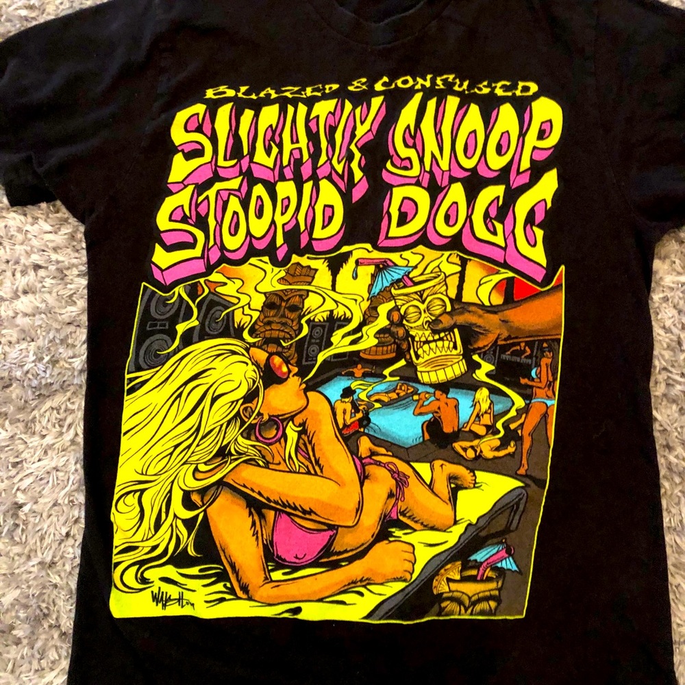Snoop Dogg / SlightlyStoopid Concert Tshirt Size M